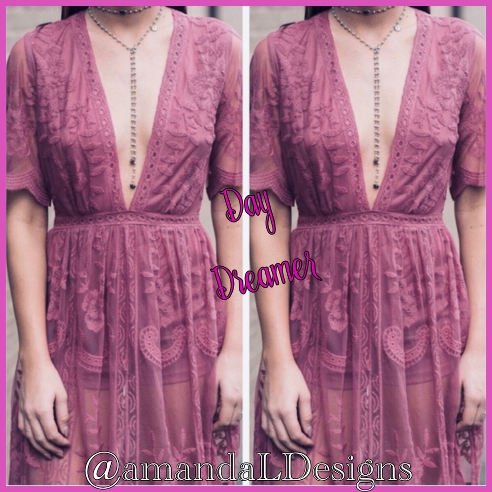 🆕NWT JUST IN! 💟SHORT BOHO LACE DAY DREAMER DRESS